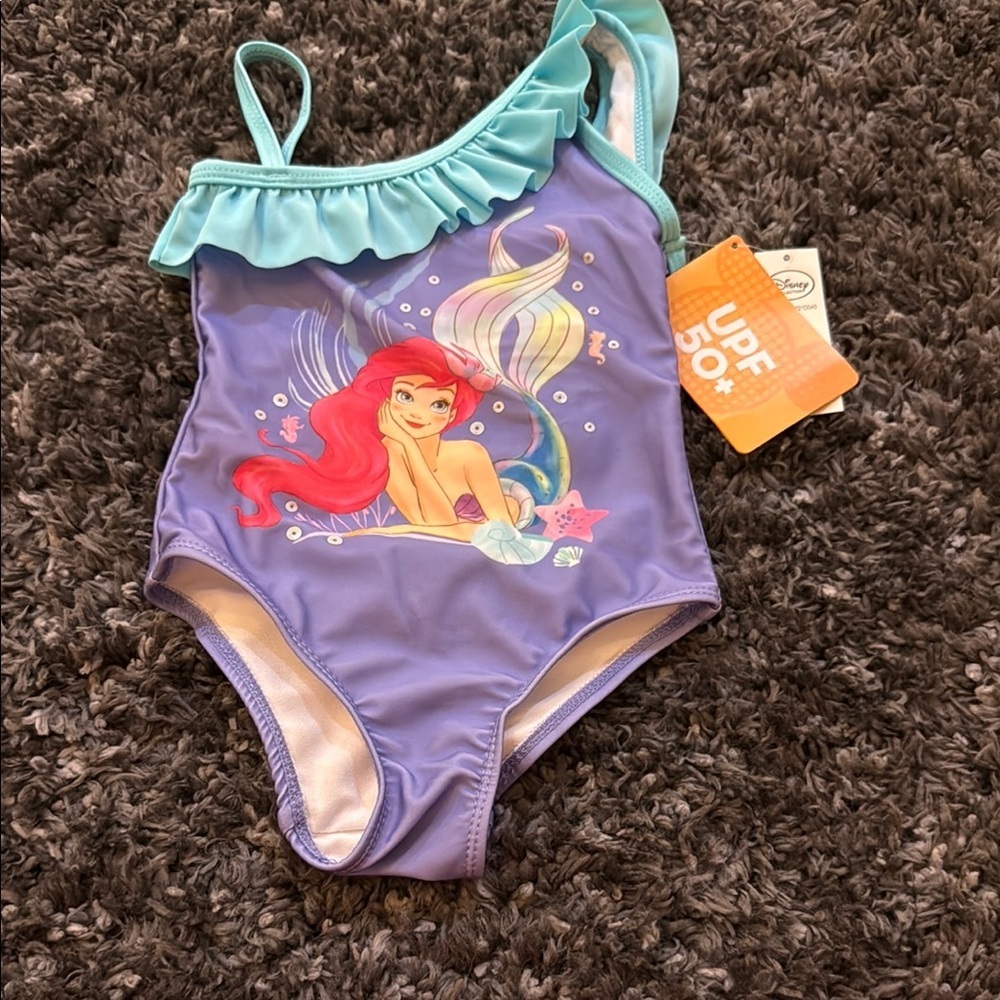 Disney One Piece Swimwear Purple and Blue